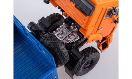 КАМАЗ-43502 бортовой  ПАО  КАМАЗ, масштабная модель, scale43