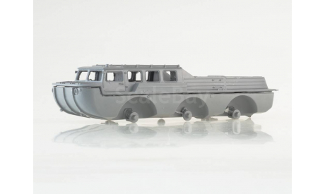 Сборная модель Вездеход-амфибия ЗИЛ-49042  AVD Models KIT, масштабная модель, scale43