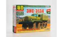 Сборная модель Автомобиль-вездеход ЗИС-Э134 AVD Models KIT, масштабная модель, scale43