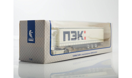 КАМАЗ-5490 с полуприцепом НЕФАЗ-93341, ПЭК   ПАО КАМАЗ, масштабная модель, scale43