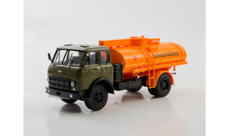 Легендарные грузовики СССР №60, АЦ-8-500А   MODIMIO, масштабная модель, 1:43, 1/43, МАЗ