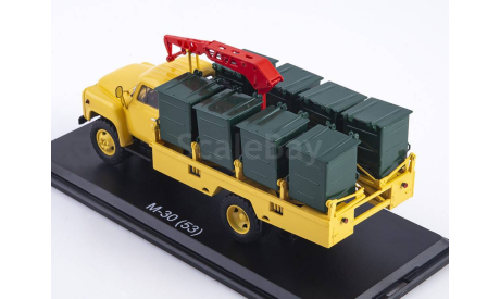 Контейнерный мусоровоз М-30 (53)   SSM, масштабная модель, scale43, Start Scale Models (SSM), ГАЗ