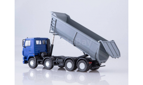 МАЗ-6516 самосвал, U-образный кузов (синий/серый)  АИСТ, масштабная модель, scale43, Автоистория (АИСТ)