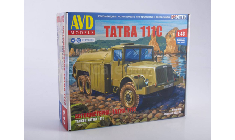 Сборная модель  Tatra 111C автоцистерна    AVD Models KIT, масштабная модель, 1:43, 1/43