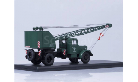 Автокран К-51 (МАЗ-200), зеленый  SSM, масштабная модель, scale43, Start Scale Models (SSM)