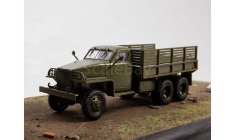 Легендарные грузовики СССР №66, Studebaker US6 U3   MODIMIO, масштабная модель, Start Scale Models (SSM), scale43