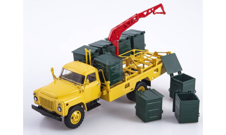 Контейнерный мусоровоз М-30 (53)   SSM, масштабная модель, scale43, Start Scale Models (SSM), ГАЗ