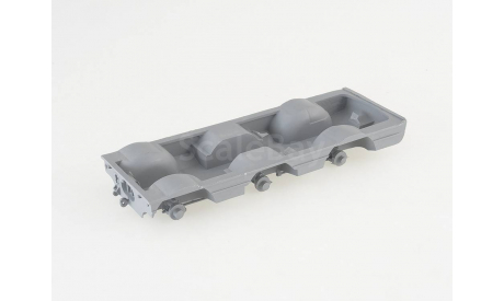Сборная модель Автомобиль-амфибия ЗИЛ-132П с двигателем ВК-1   AVD Models KIT, масштабная модель, scale43