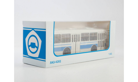 ЛАЗ-4202  СОВА, масштабная модель, Советский Автобус, scale43