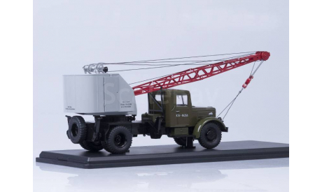 Автокран К-51 (МАЗ-200), зеленый/серый  SSM, масштабная модель, scale43, Start Scale Models (SSM)