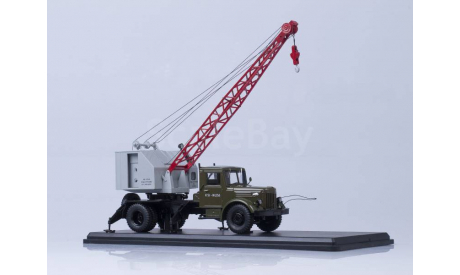 Автокран К-51 (МАЗ-200), зеленый/серый  SSM, масштабная модель, scale43, Start Scale Models (SSM)