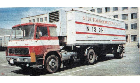 LIAZ-100.471 с полуприцепом Alka N13CH   SSM, масштабная модель, scale43, Start Scale Models (SSM), Škoda