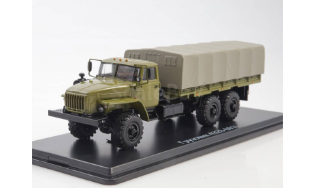 Уральский грузовик-4320-0911 бортовой с тентом    SSM, масштабная модель, scale43, Start Scale Models (SSM)