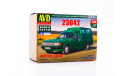 Сборная модель  Фургон 23042   AVD Models KIT, масштабная модель, ГАЗ, scale43