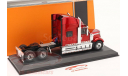 INTERNATIONAL LONESTAR TRACTOR TRUCK 3-ASSI 2010 - RED MET SILVER     IXO, масштабная модель, scale43