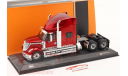 INTERNATIONAL LONESTAR TRACTOR TRUCK 3-ASSI 2010 - RED MET SILVER     IXO, масштабная модель, scale43