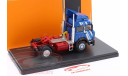 IVECO Fiat 190.38 TurboStar towing vehicle (1984), blue white  IXO, масштабная модель, scale43