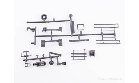 Сборная модель   KAMAZ-54901 с п/п НЕФАЗ-93341   AVD Models KIT, масштабная модель, КамАЗ, scale43
