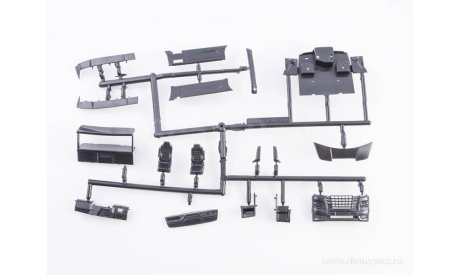 Сборная модель   KAMAZ-54901 с п/п НЕФАЗ-93341   AVD Models KIT, масштабная модель, КамАЗ, scale43