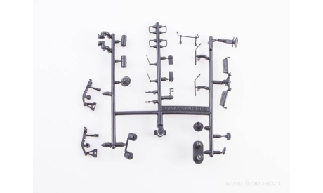 Сборная модель   KAMAZ-54901 с п/п НЕФАЗ-93341   AVD Models KIT, масштабная модель, КамАЗ, scale43