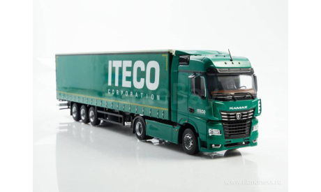 КАМАЗ-54901 с полуприцепом НЕФАЗ-93341 Iteco    ПАО КАМАЗ, масштабная модель, scale43