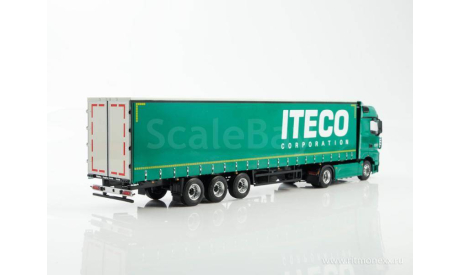 КАМАЗ-54901 с полуприцепом НЕФАЗ-93341 Iteco    ПАО КАМАЗ, масштабная модель, scale43