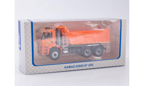 KAMAZ-65802-87 (S5)  ПАО КАМАЗ, масштабная модель, scale43