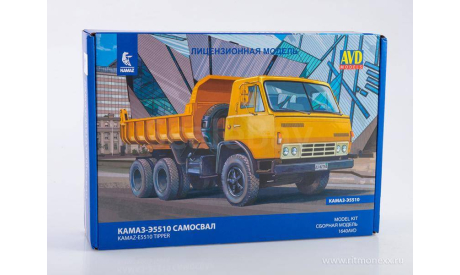 Сборная модель   КАМАЗ-Э5510  AVD Models KIT, масштабная модель, scale43