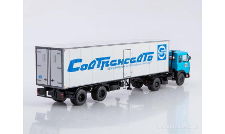 МАЗ-5432 с полуприцепом KlegeFrance  SSM, масштабная модель, scale43, Start Scale Models (SSM)