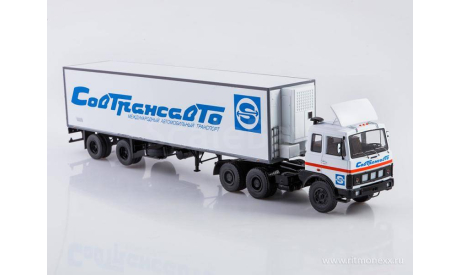МАЗ-6422 с полуприцепом Lamberet Sovtransavto   SSM, масштабная модель, scale43, Start Scale Models (SSM)