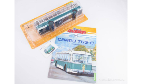 Наши Автобусы №56, СВАРЗ ТБЭ-С  MODIMIO, журнальная серия масштабных моделей, MODIMIO Collections, scale43