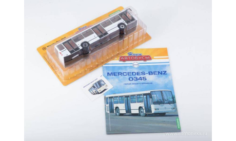 Наши Автобусы №69, Mercedes-Benz O345  MODIMIO, журнальная серия масштабных моделей, scale43, MODIMIO Collections