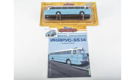 Наши Автобусы №73, Икарус-55.14   MODIMIO, журнальная серия масштабных моделей, scale43, MODIMIO Collections, Ikarus
