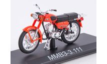 Наши мотоциклы №54, ММВЗ-3.111   MODIMIO, журнальная серия масштабных моделей, MODIMIO Collections, scale24