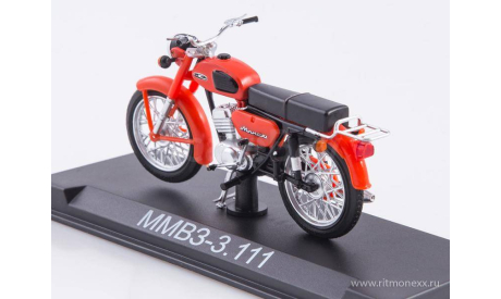 Наши мотоциклы №54, ММВЗ-3.111   MODIMIO, журнальная серия масштабных моделей, scale24, MODIMIO Collections