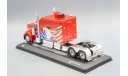 PETERBILT 379 Custom (2002), red white blue    IXO, масштабная модель, scale43