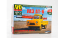 Сборная модель Автотранспортер УАЗ АТ-6    AVD Models KIT, масштабная модель, scale43