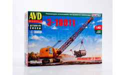 Сборная модель Экскаватор Э-10011    AVD Models KIT