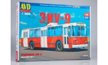 Сборная модель Троллейбус ЗИУ-9  AVD Models KIT, масштабная модель, 1:43, 1/43