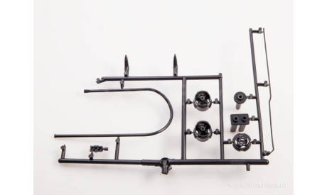 Сборная модель ЗИЛ-130В1 с полуприцепом ТЦ-4    AVD Models KIT, масштабная модель, scale43
