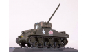 Танки. Легенды Отечественной бронетехники №19   M4A3 (76mm) Sherman (США), 1944 год, журнальная серия масштабных моделей, scale43