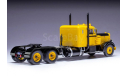 PETERBILT 350 Tractor Truck 3-assi (1952), Yellow Black IXO, масштабная модель, scale43