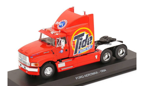 FORD USA Aeromax Tractor Truck 3-assi (1994) - Tide Racing Team, Orange  Altaya, масштабная модель, scale43
