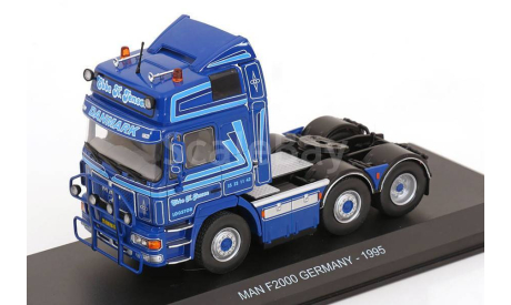MAN F2000 Tractor Truck 3-assi Germany (1995), Blue   Altaya, масштабная модель, scale43