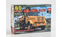 Сборная модель ЗИЛ-ММЗ-4520 самосвал AVD Models KIT, масштабная модель, scale43
