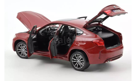 BMW X6M (F86) 2015 Red Metallic 1/18 Norev, масштабная модель, Minichamps, scale18