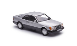 MERCEDES-BENZ 300 CE-24 Coupe (C124) 1990 Norev 1/18 Серебристый