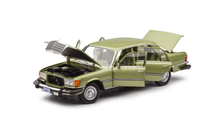 MERCEDES-BENZ 450 SEL 6.9 (W116) US-version 1979 Middle Green, масштабная модель, Norev, 1:18, 1/18