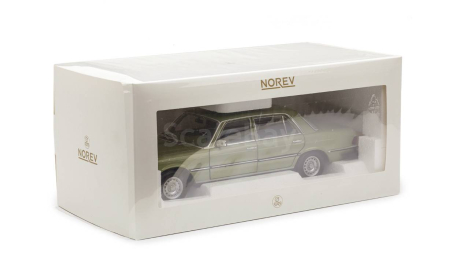 MERCEDES-BENZ 450 SEL 6.9 (W116) US-version 1979 Middle Green, масштабная модель, Norev, 1:18, 1/18