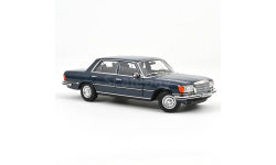 MERCEDES-BENZ 350 SEL (W116) 1979 Hansa Blue 1/18 Norev
